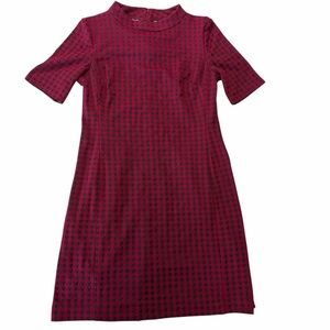 American Living Red and Black Mini Dress